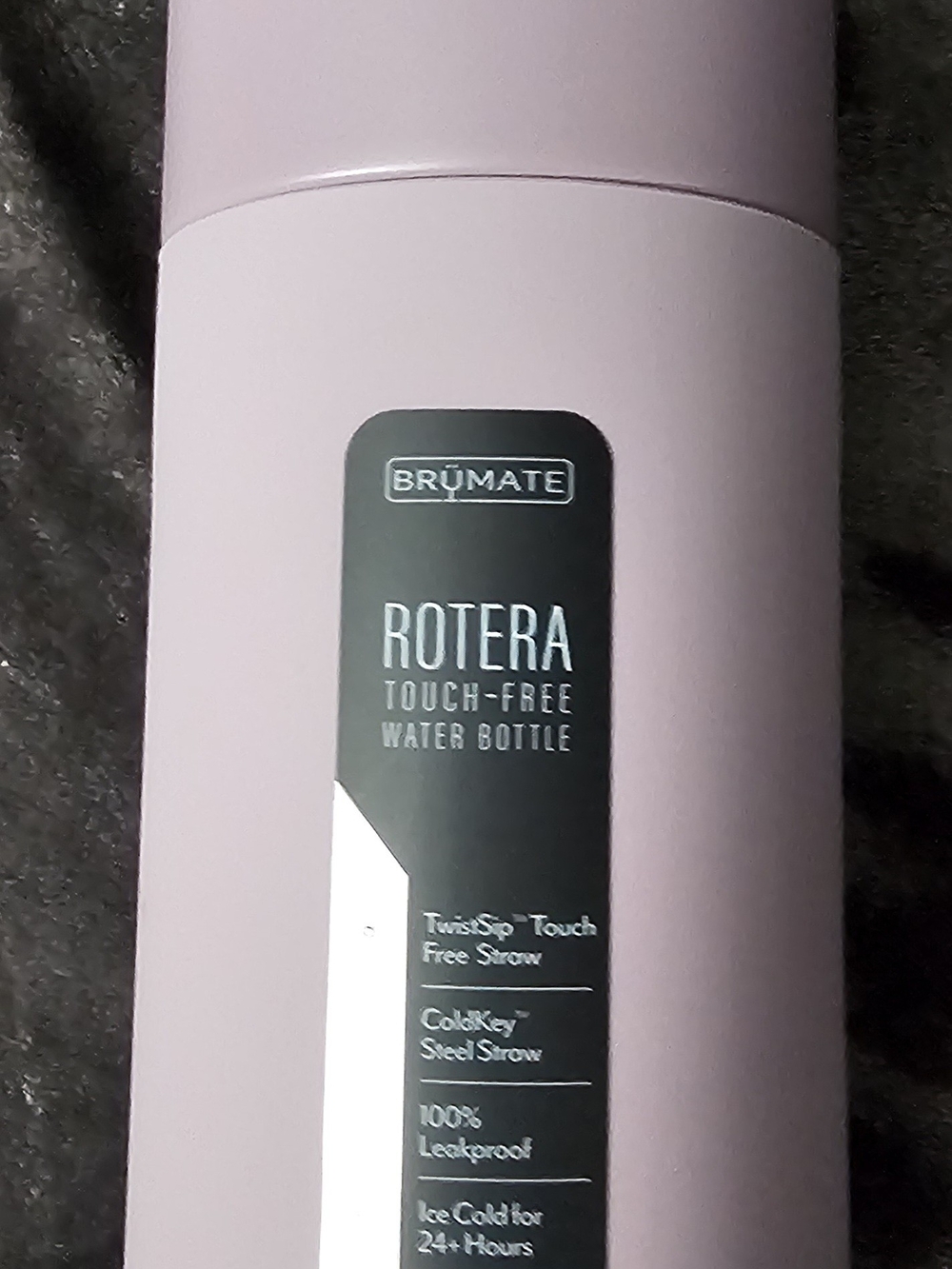 BRUMATE Rotera Touch-Free Water Bottle - Pink